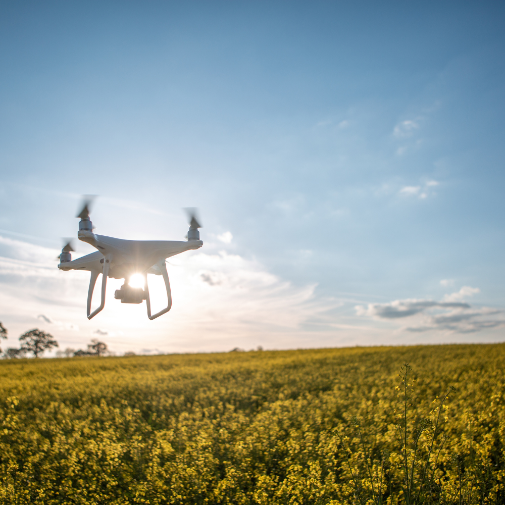 Drones na fotografia imobiliária